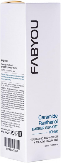 Тонер для лица с пантенолом и керамидами «Ceramide Panthenol Barrier Support Toner»