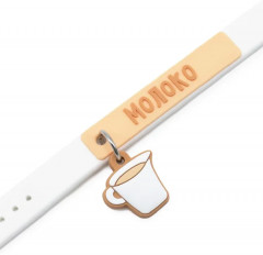 Игрушка мягкая с чокером-браслетом «Кот Молоко. Маленькая радость» - Фото 5