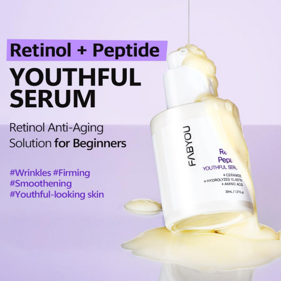 Сыворотка для лица антивозрастная с ретинолом и пептидами «Retinol Peptide Youthful Serum»
