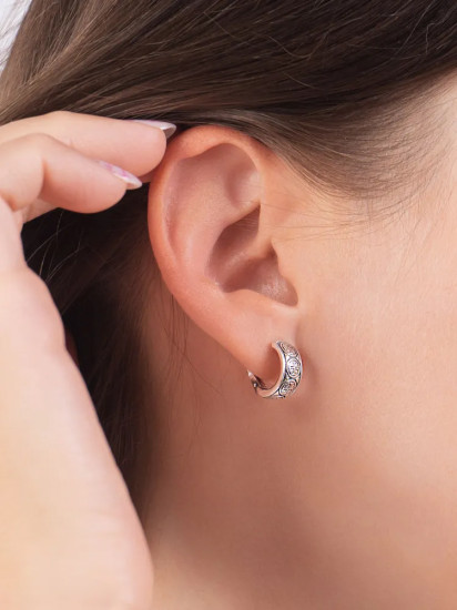 Серьги из серебра