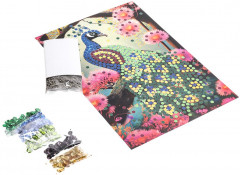 Картина из пайеток «Павлин» - Фото 2