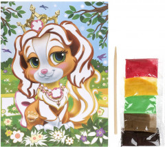 Аппликация из песка «Питомцы» - Фото 1