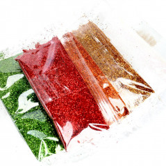 Аппликация из песка с глиттером «Белочка» - Фото 4