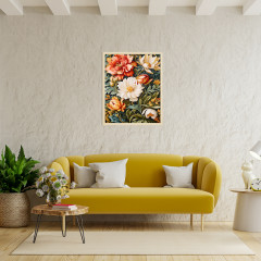 Картина по номерам с поталью «Винтажный орнамент» - Фото 1