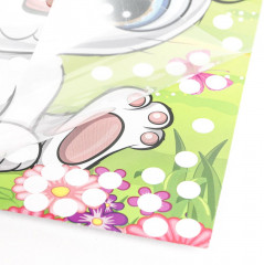 Аппликация из помпонов «Кошечка» - Фото 3