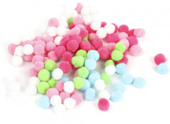 Аппликация из помпонов «Кошечка» - Фото 4