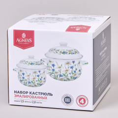 Набор кастрюль с крышками «Sentiment» - Фото 1