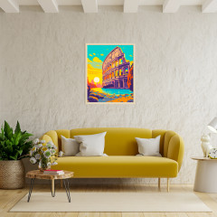 Картина по номерам с поталью «Римский Колизей» - Фото 2