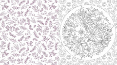 Beautiful Blooms. A Coloring Book of Flowers. Volume 7 - Фото 2