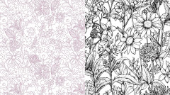 Beautiful Blooms. A Coloring Book of Flowers. Volume 7 - Фото 4