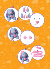 Набор для лепки из лёгкого пластилина «Зайка» - Фото 2