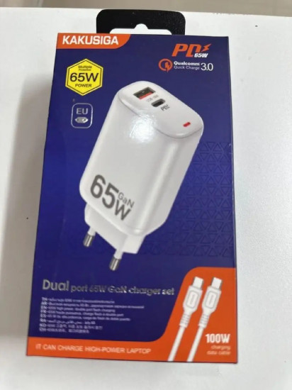 Быстрая зарядка Kakusiga 65W