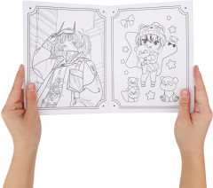 Раскраска-антистресс «Аниме» - Фото 3