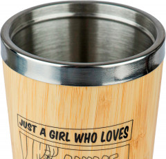 Термокружка «Люблю аниме, котиков и кофе» - Фото 1