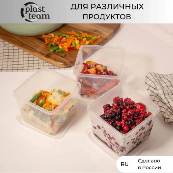 Набор контейнеров с крышками «Frozen»