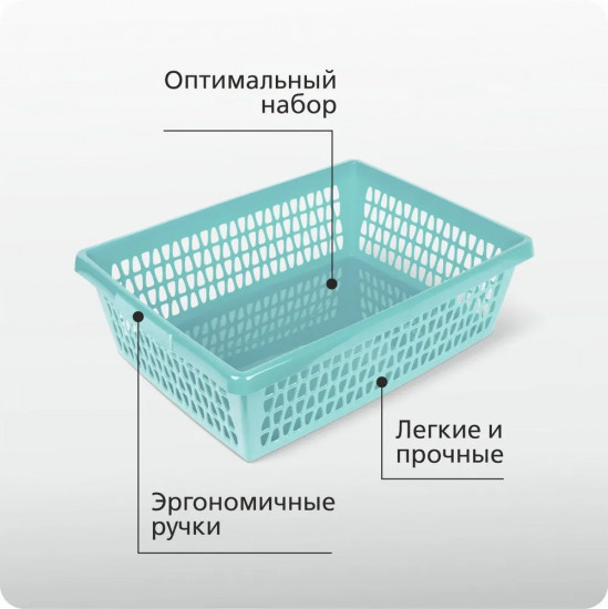 Набор корзин для хранения