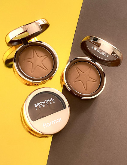 Пудра для лица бронзирующая «Bronzing Powder», оттенок 02 Rose gold