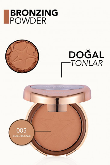 Пудра для лица бронзирующая «Bronzing Powder», оттенок 05 Kissed Bronze