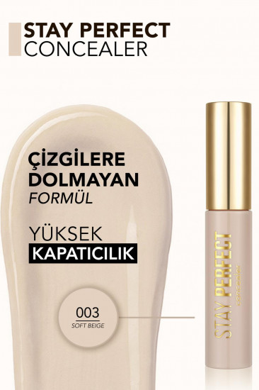 Консилер для лица «Stay Perfect Concealer», оттенок 003 Soft Beige