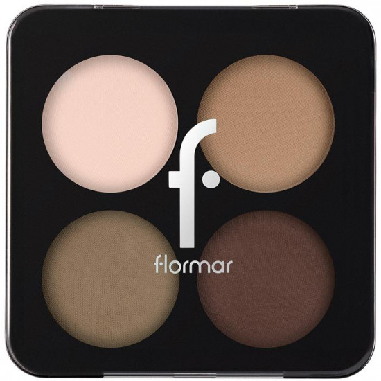 Палетка теней для век «Color Eyeshadow Palette», оттенок 004 Swiss Chocolate