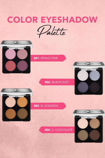 Палетка теней для век «Color Eyeshadow Palette», оттенок 006 Tropical Glam