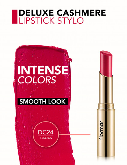 Помада для губ «Deluxe Cashmere Lipstick Stylo», тон DC24 Red Boston