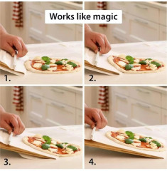 Доска-слайдер для теста, пиццы, пирогов и бургеров - Фото 3