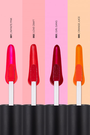 Помада для губ «Water Lip Stain», тон 001 Infinite Pink
