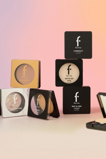 Пудра для лица «Wet & Dry Compact Powder», оттенок 005 Medium Caramel