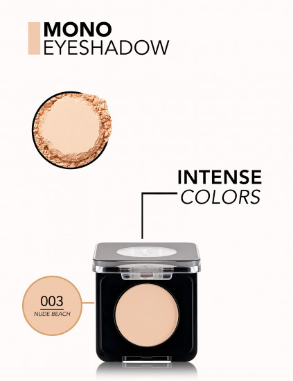 Тени для век «Mono Eyeshadow», оттенок 003 Nude Beach