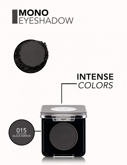 Тени для век «Mono Eyeshadow», оттенок 015 Black Mirror