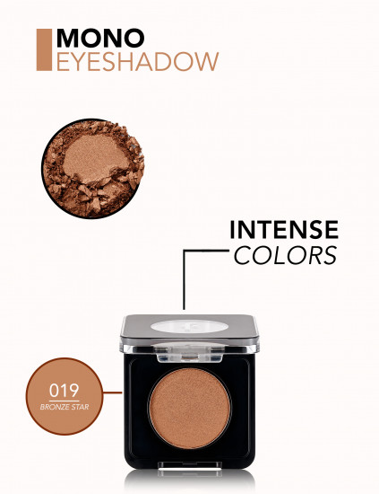 Тени для век «Mono Eyeshadow», оттенок 019 Bronze Star