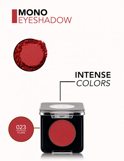 Тени для век «Mono Eyeshadow», оттенок 023 Plums