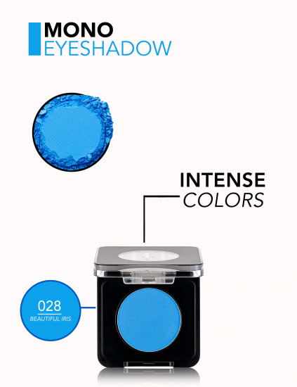 Тени для век «Mono Eyeshadow», оттенок 028 Beautiful Iris