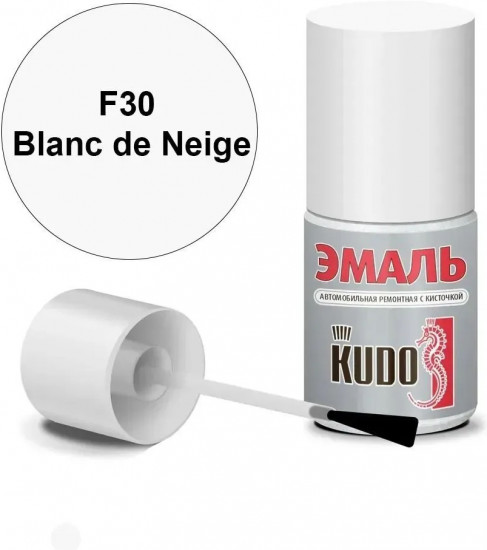 Автоэмаль ремонтная, F30 Blanc de Neige