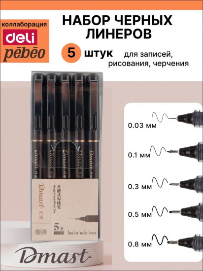 Набор ручек капиллярных