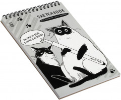 Скетчбук для рисования маркерами «Freak Cats» - Фото 1