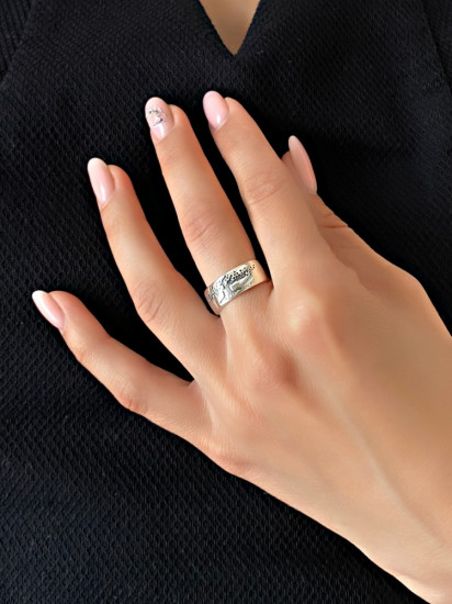 Кольцо из серебра