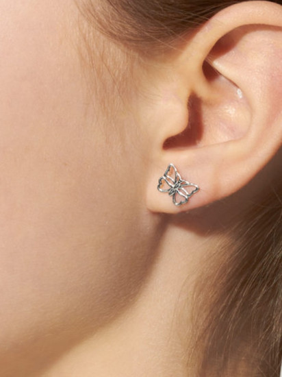 Серьги из серебра