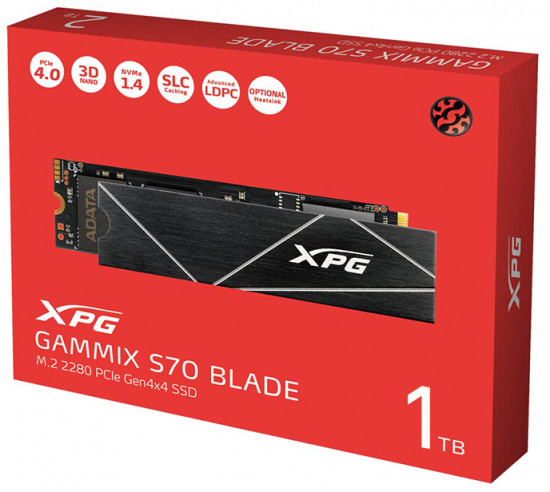 Твердотельный накопитель SSD Adata XPG Gammix S70 Blade