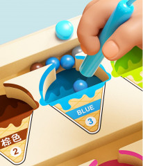 Сортер-лабиринт магнитный «Мороженое» - Фото 1