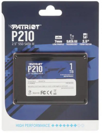 Твердотельный накопитель SSD Patriot P210