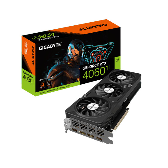Видеокарта Gigabyte RTX4060Ti Gaming OC 16G