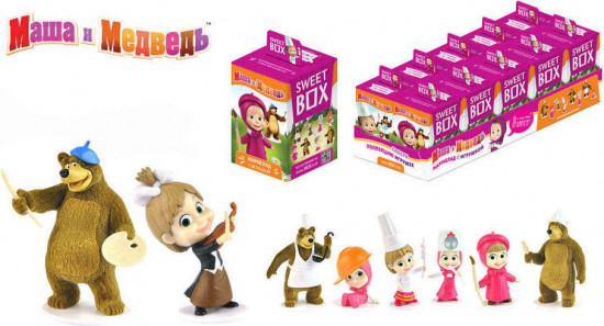 Мармелад с игрушкой «Маша и Медведь»