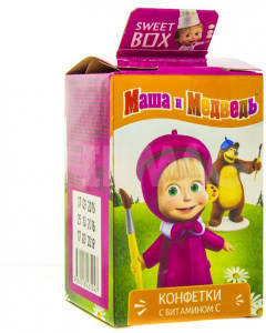 Мармелад с игрушкой «Маша и Медведь»