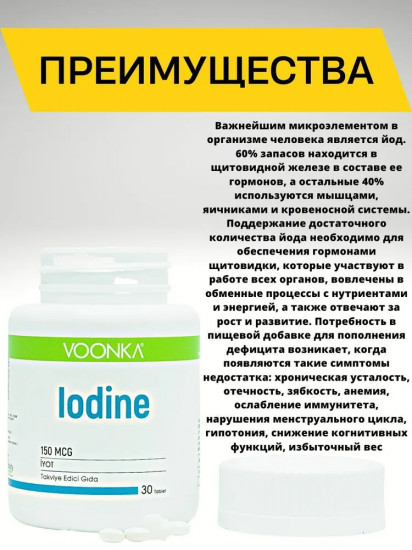 Таблетки «Калия Йодид»