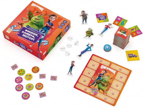 Игра настольная «Финник, камера, мотор»
