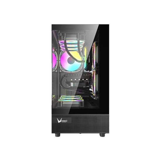 Корпус компьютерный без Б/П Formula V Crystal Z8 FLOE