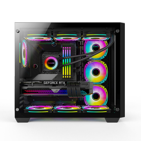 Корпус компьютерный без Б/П Huntkey S980 Full view