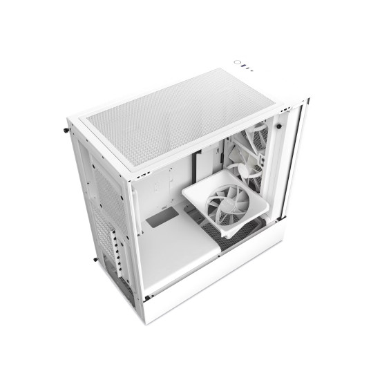Корпус компьютерный без Б/П NZXT H5 Flow RGB CC-H51FW-R1